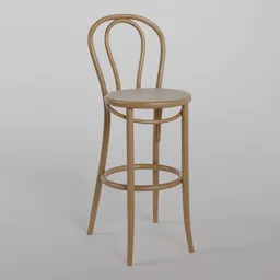 18 Barstool B116 - Honey