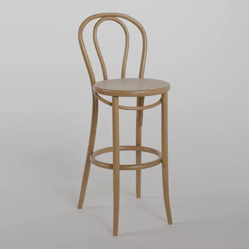 18 Barstool B116 - Honey