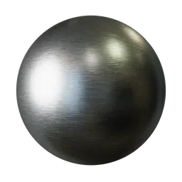 Brushed rhodium