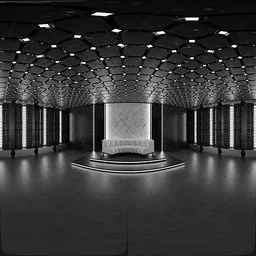 Studio HDRi - Black Marble Light