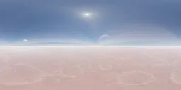 Sci-Fi Bright Sunny Planet