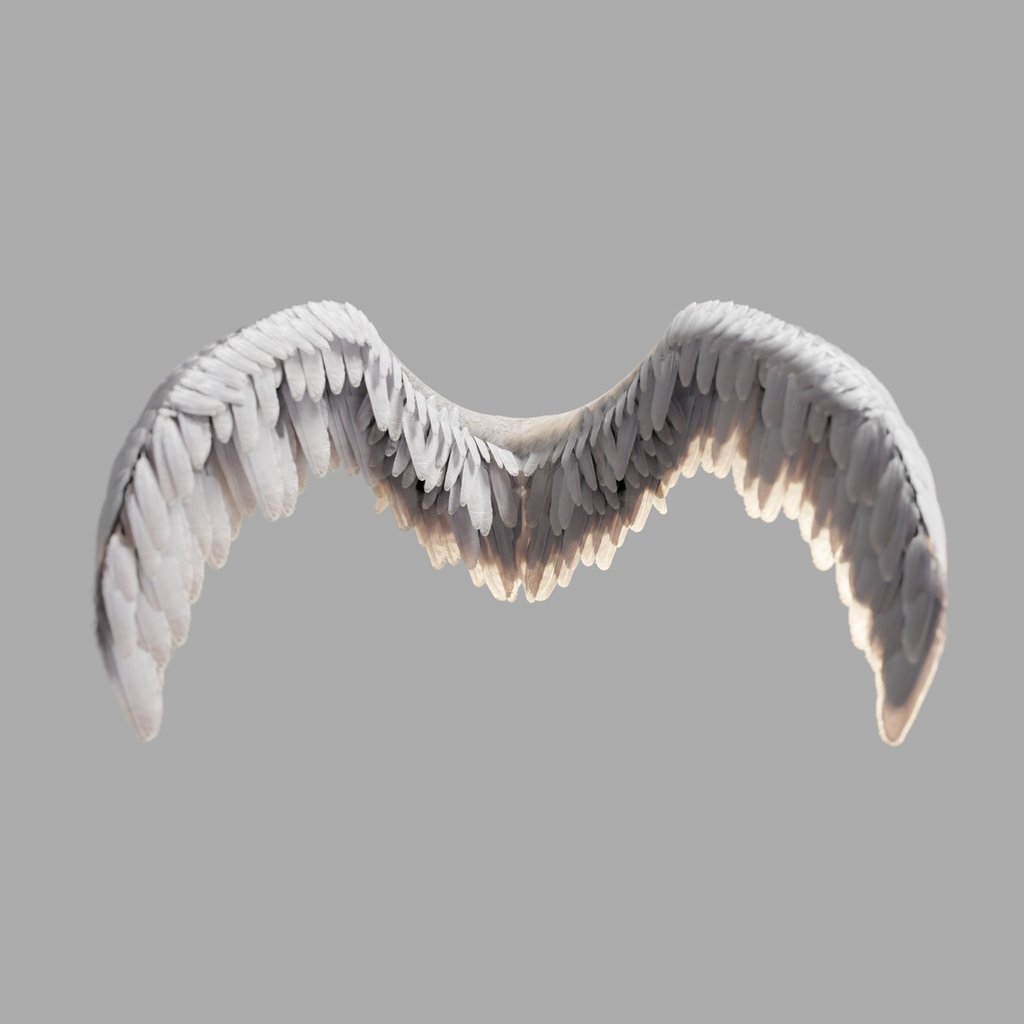 Angel Wings | FREE Birds models | Blendkit