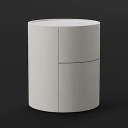 White Storage Cabinet