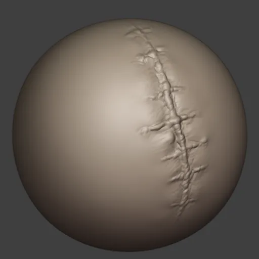 Scar Stitched