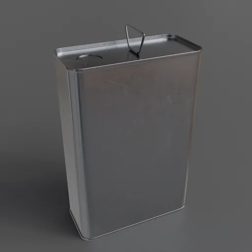 Square oil can