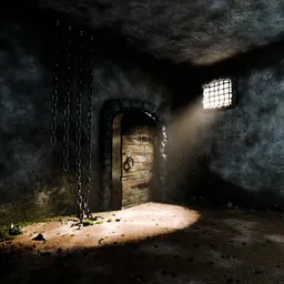 Old Medieval Dungeon Room