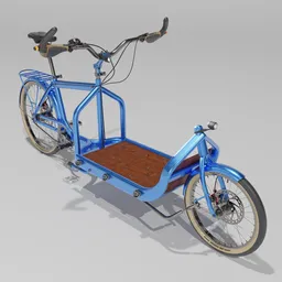 Robust heavy-duty cargo bike