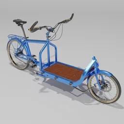 Robust heavy-duty cargo bike