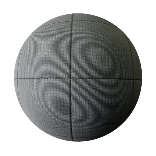 Gray Stitched Fabric