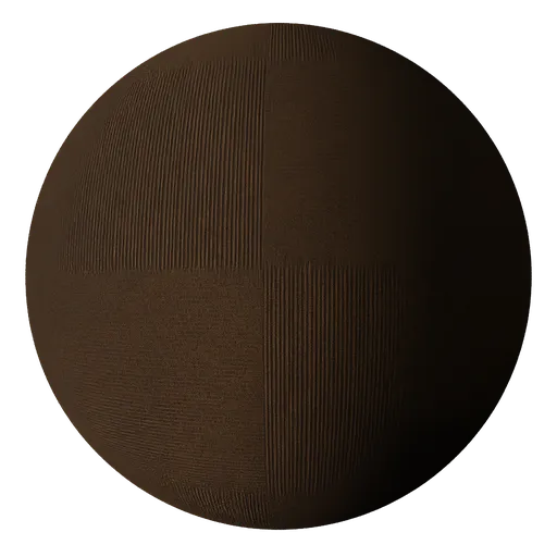 Carpet Dark Brown Checker