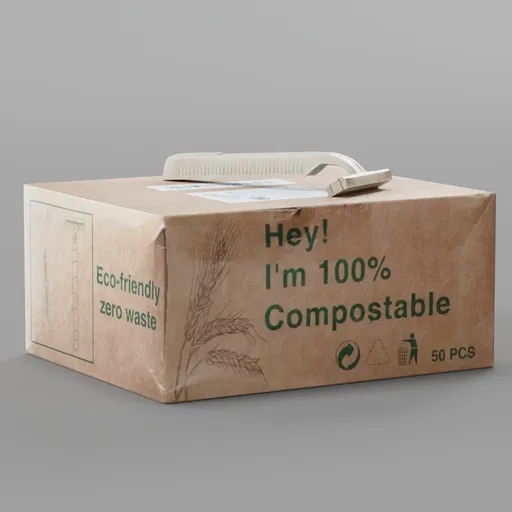 Razors Cardboard box