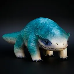 Lizard Creature (Rigged)