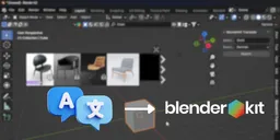 BlenderKit Translate