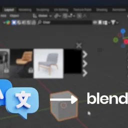 BlenderKit Translate