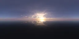 Dramatic Clouds Sunset Sky