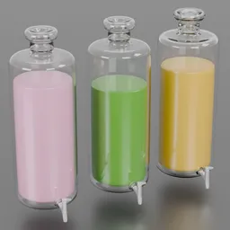 Juice Dispenser Bottles