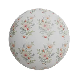 Floral wallpaper