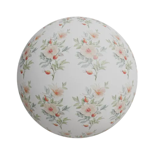 Floral wallpaper