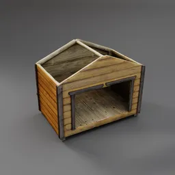 Wooden Dog House