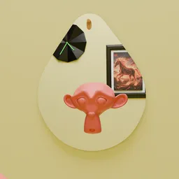 Hang 1 Drop Mirror (Large)