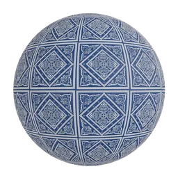 Scrollwork motifs wallpaper