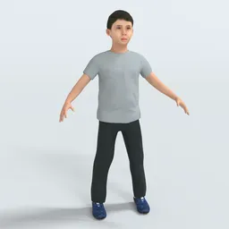 Luke Character Rigged