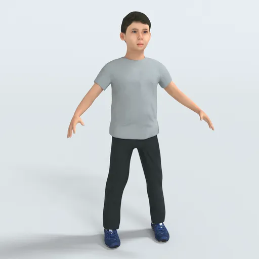 Luke Character Rigged