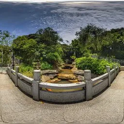 Mountaintop shade during the day
