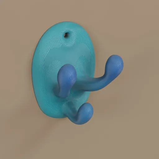Triple wall hook