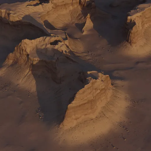 Canyon Sandstone Terrain