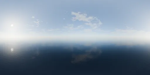 Realistic Cloudscape HDRI