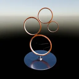 Modern Designer Rings Lamp