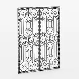 Wrought Iron Doors