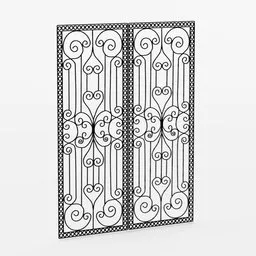 Wrought Iron Doors