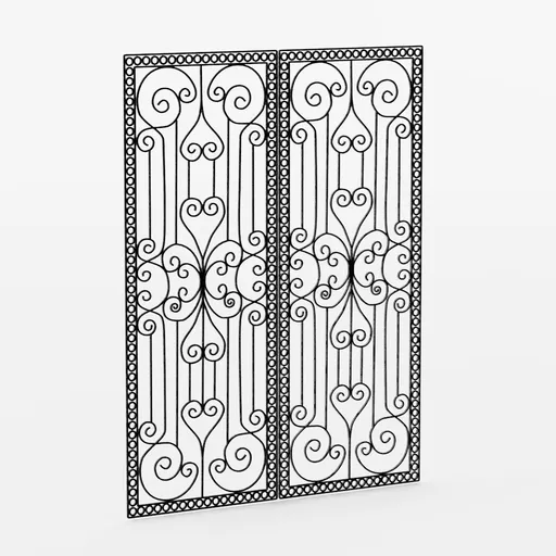 Wrought Iron Doors