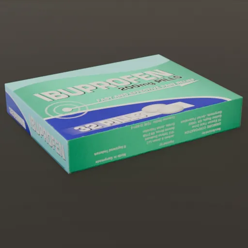 Ibuprofen Pill Box