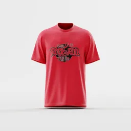 'Rock 'n' Roll' Graphic T-Shirt Mockup