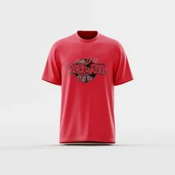 'Rock 'n' Roll' Graphic T-Shirt Mockup