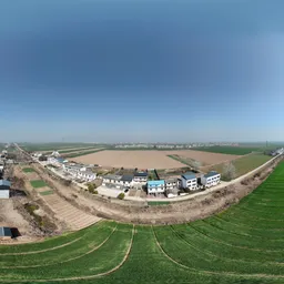 Highsky green farmland