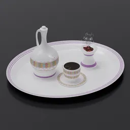 Coffee serving set