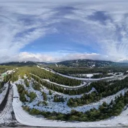Mountain Landscape Cloudy Sky