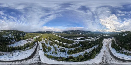 Mountain Landscape Cloudy Sky