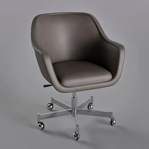 Leather office chair
