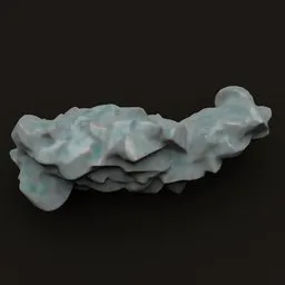 Stylized rock cluster