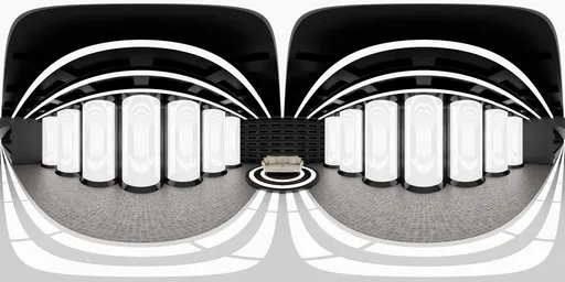 Futuristic Sci-Fi Studio HDRI Light