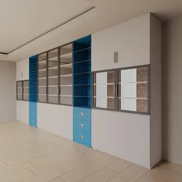 Long office wardrobe