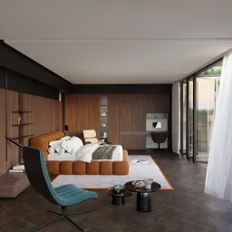 Modern bedroom