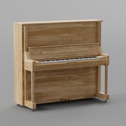 Bright Wooden Piano