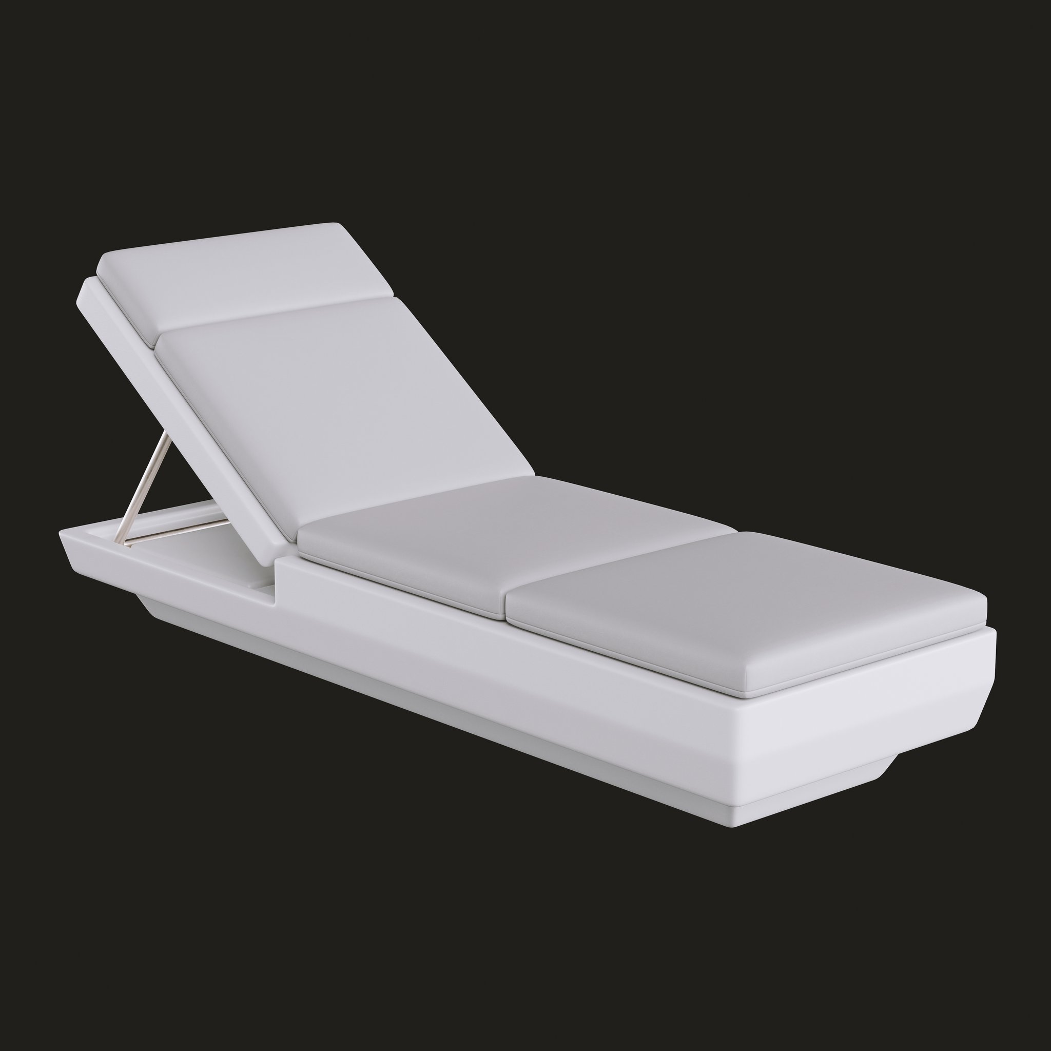 Texacraft Adjustable Chaise Lounge Outdoor Furniture models BlenderKit