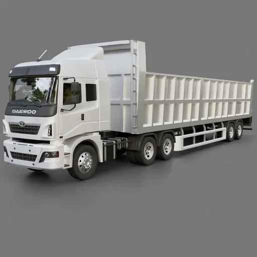 Daewoo Ultra Prima Dump Trailer